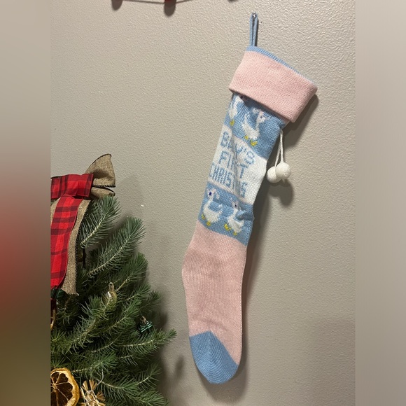 Vintage Baby’s First Christma Knits Stocking with Two Vintage Golden Books - Picture 5 of 12